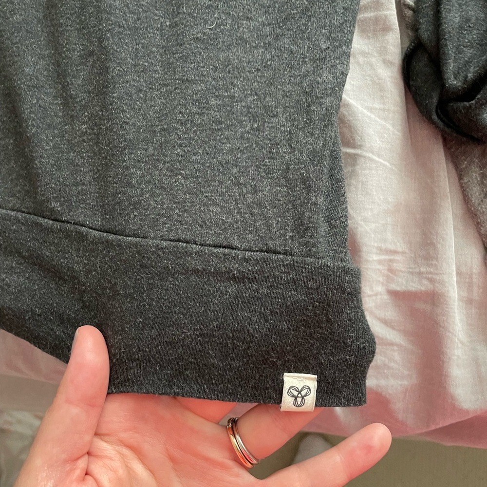 TNA v neck cozy top
